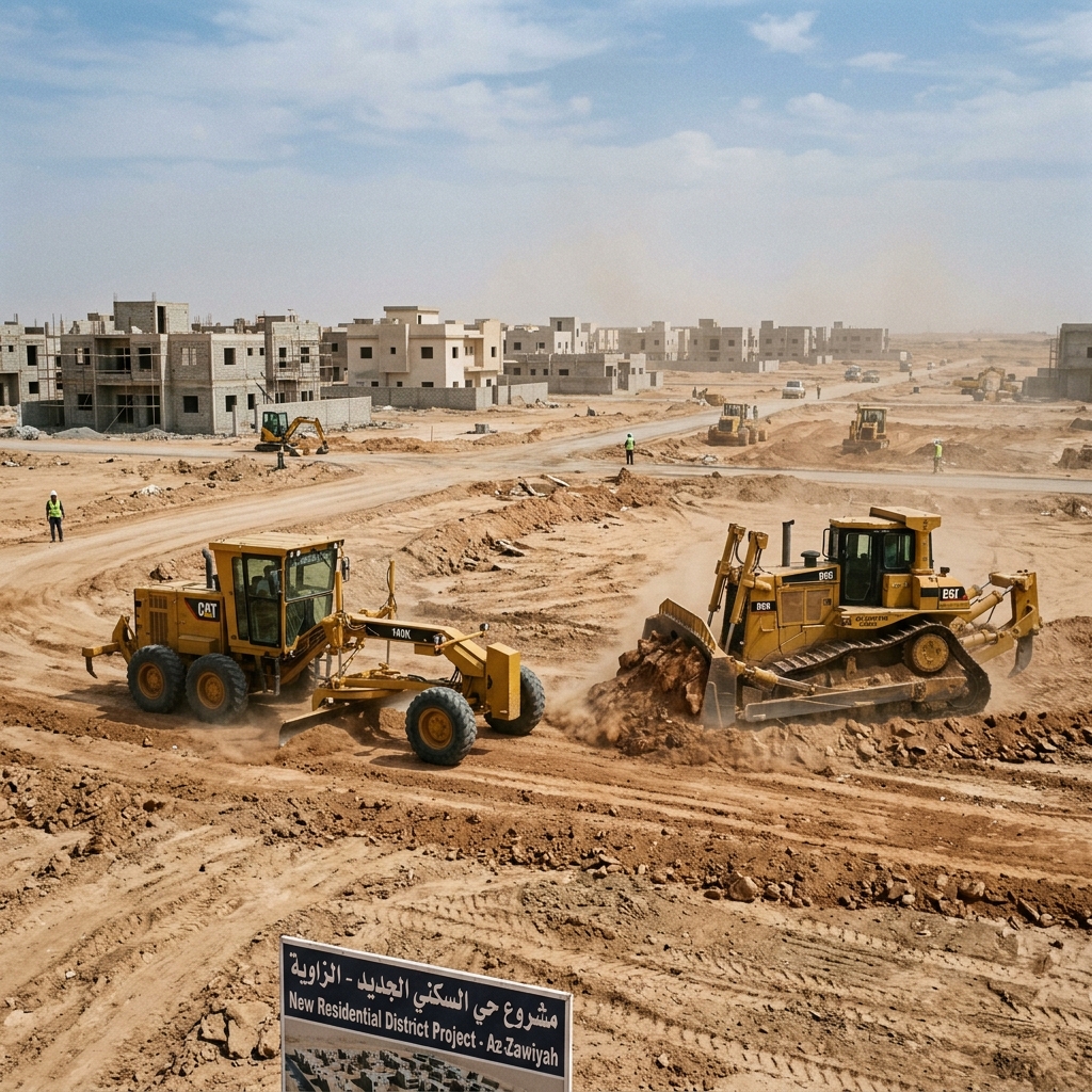 Urban Subdivision Land Grading